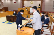 양주시의회, 전반기 의장 윤창철 의원·부의장 한상민 의원 선출