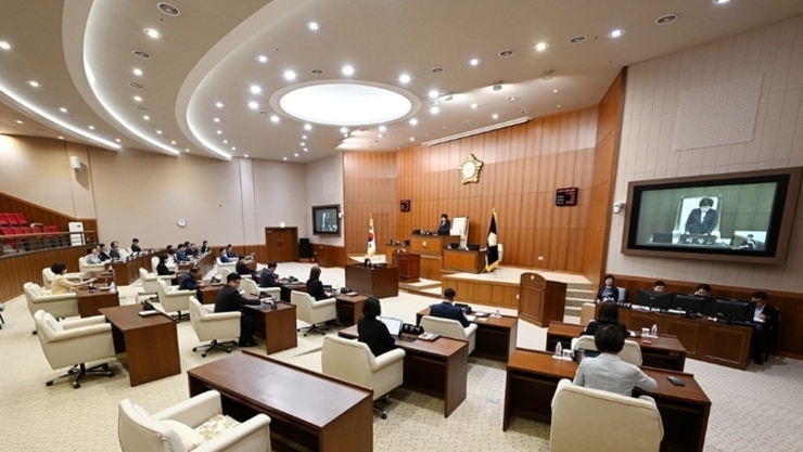 의정부시의회, 제324회 임시회 개회
