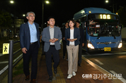 김동근 의정부시장, 폐선 앞둔 106번 버스 현장점검