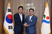 강수현 양주시장, 오세훈 서울시장과 대중교통 현안사항 논의
