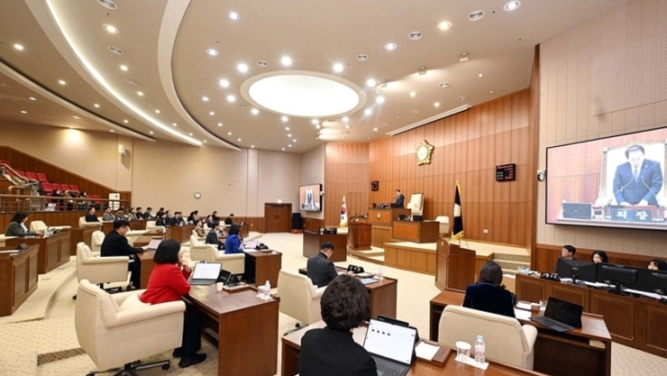 의정부시의회, 제341회 임시회 개회