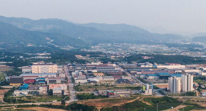 용정일반산업단지 전경