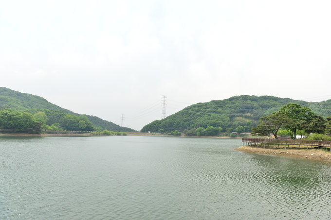 기산저수지 전경