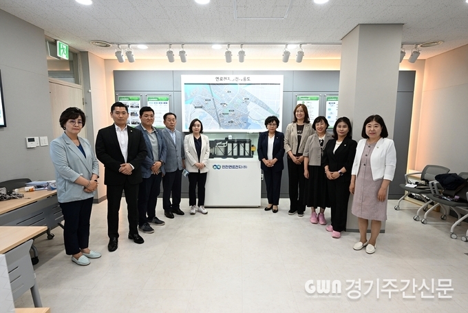  친환경 신재생에너지 생산시설인 인천연료전지 발전소 견학