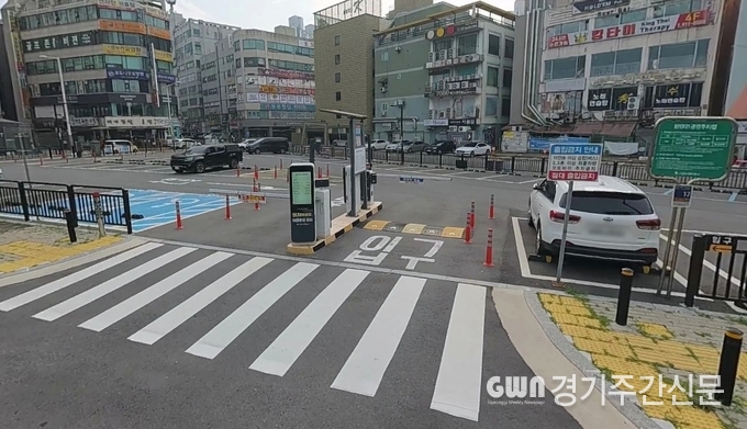  탄현 제1공영주차장 전경