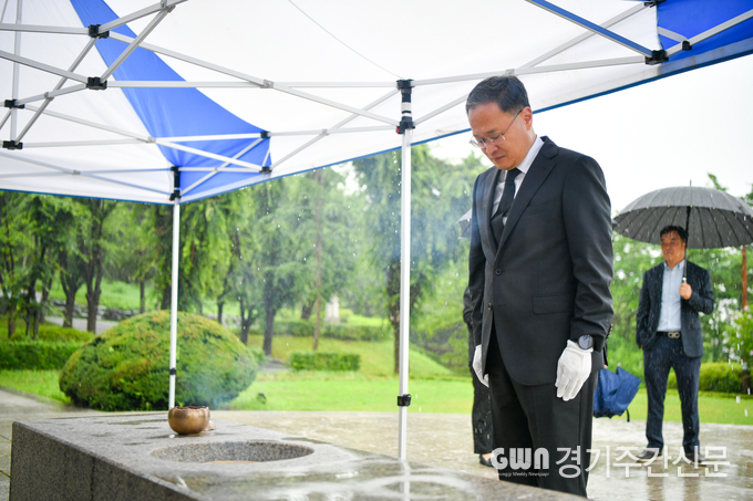  김종훈(58) 전 경기도 축산동물복지국장이 제17대 포천시 부시장으로 부임했다. / 사진=포천시제공