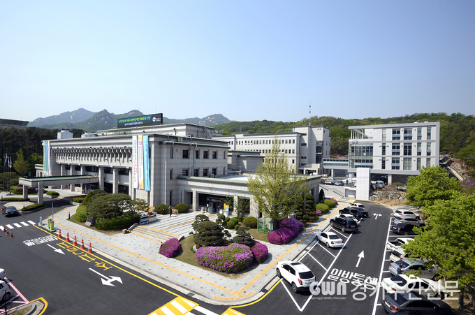  의정부시청 전경