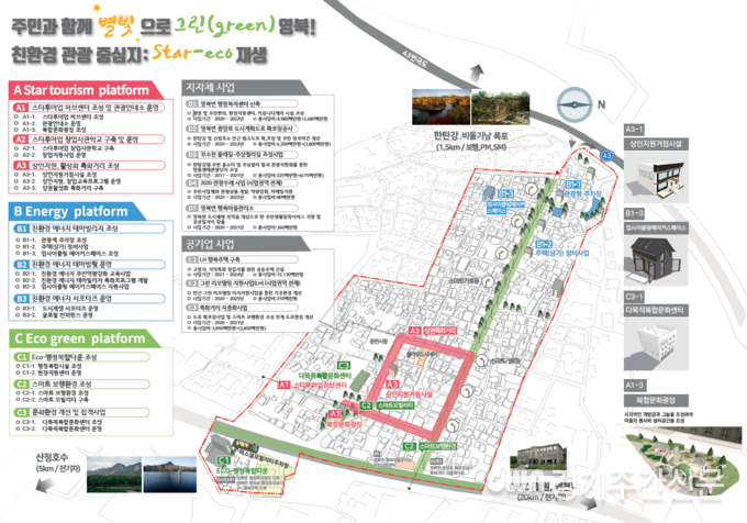  포천시는 지난 9월 11일 경기도로부터 영북면 도시재생 활성화계획 변경안을 최종 승인받았다.<br>