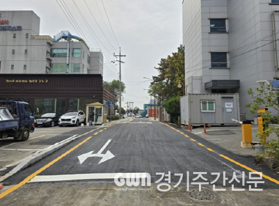  파주시 금촌동과 금릉동을 연결하는 장기미집행 도시계획도로가 개통됐다. / 사진= 파주시 