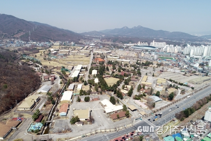  캠프 레드클라우드(CRC) 전경. / 사진=의정부시