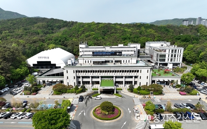  의정부시청 전경.