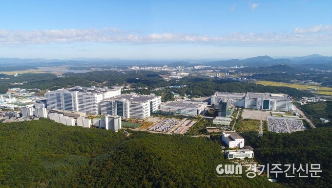  엘지(LG)디스플레이 산단 전경. / 사진=파주시