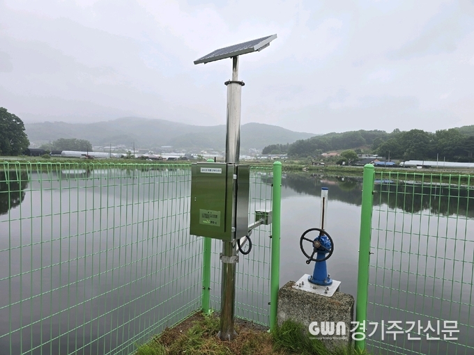  양주시가 저수지 수위 관리에 사물인터넷(이하 IoT) 기술을 접목한 스마트 수위 측정 시스템을 도입하며 선제적 재해 대응과 효율적인 수자원 관리 체계를 구축했다. / 사진=양주시